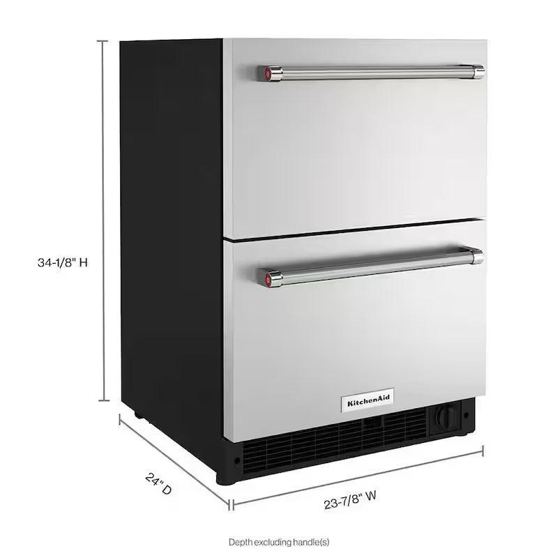 Undercounter Double Drawer Refrigerator Freezer C151