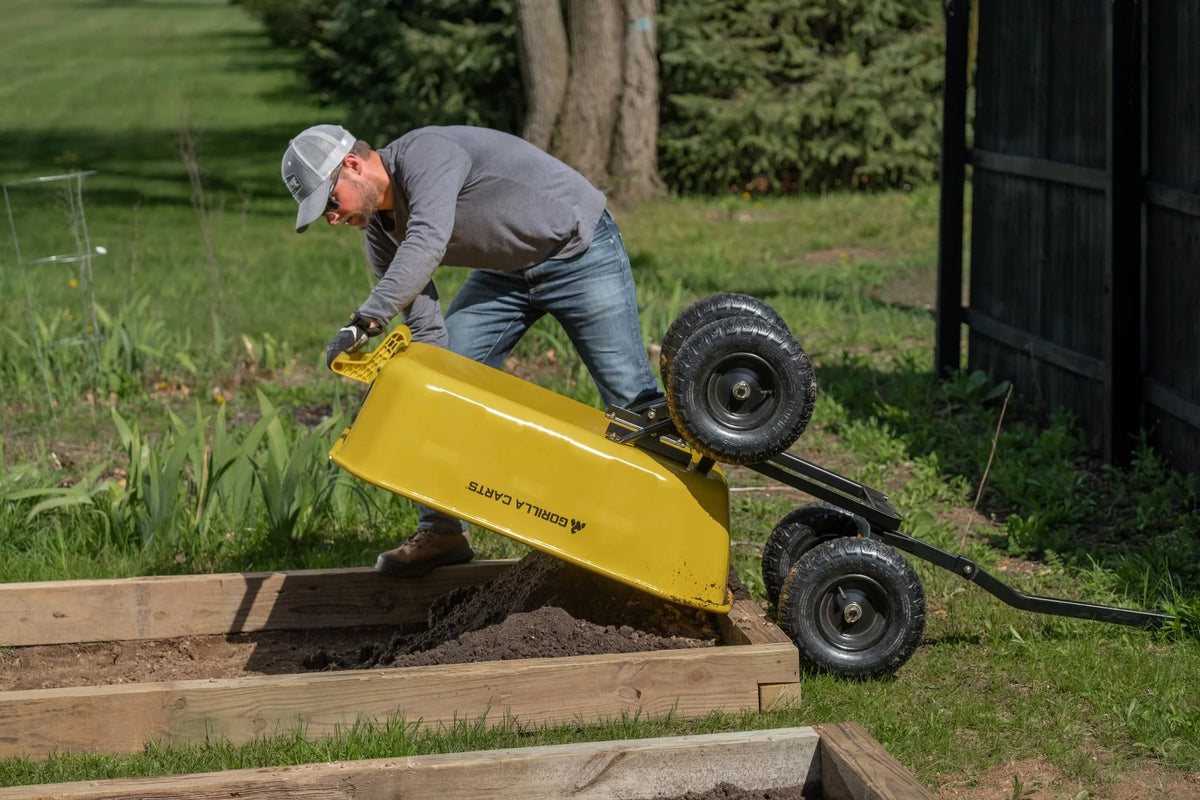 8 Cu. Ft. Steel Dump Cart M46745