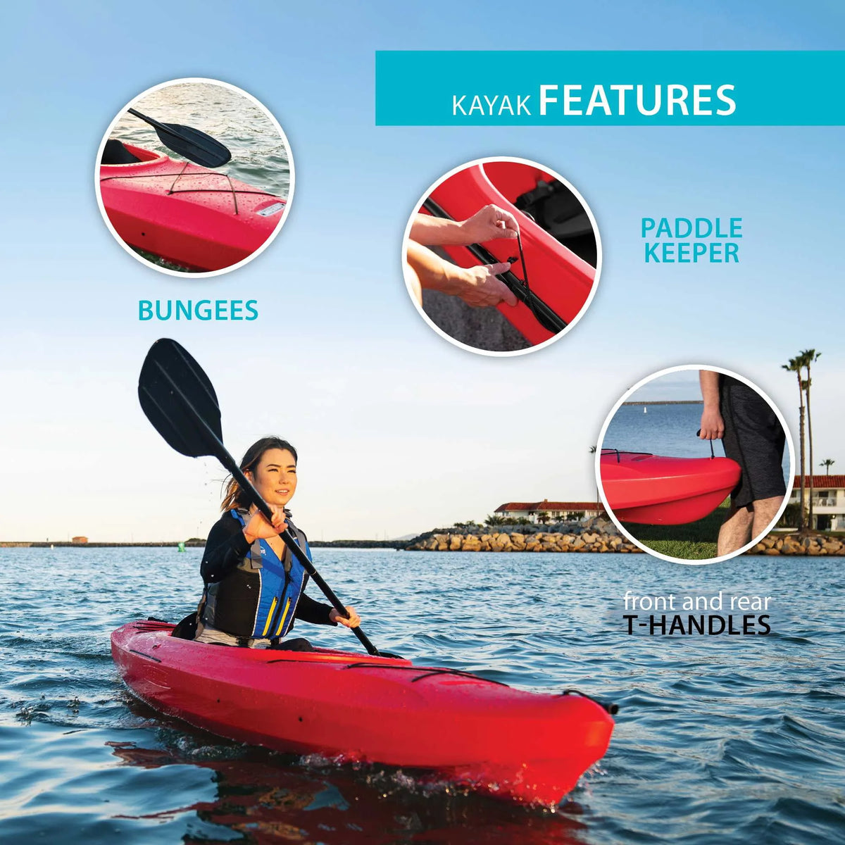 10 ft Sit-Inside Kayak H626