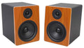 White 5.25 inch 2-Way Powered Studio Monitor Speakers Pair O249