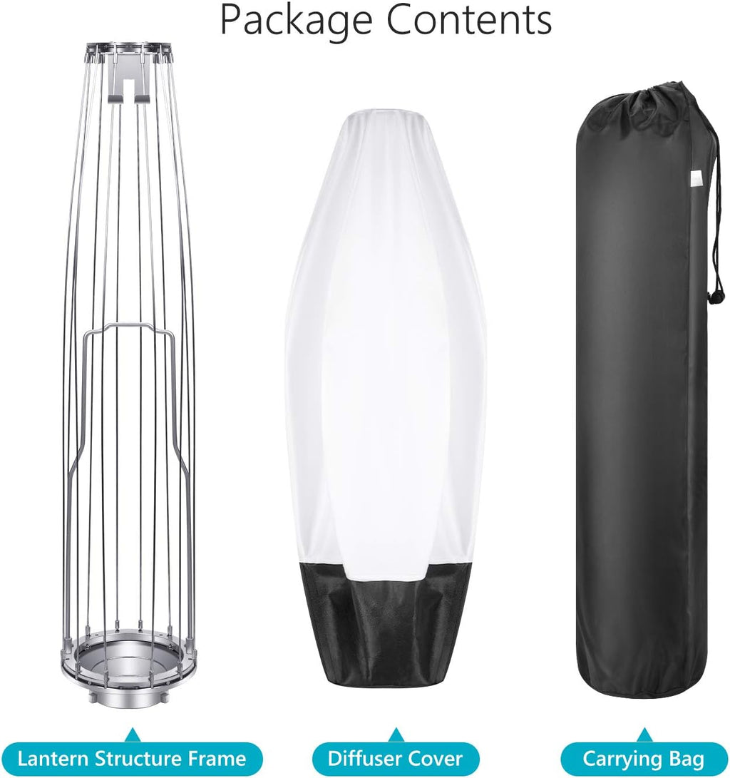 Globe Lantern Softbox Diffuser 32''/80cm Bowens Mount, Pack of 2 W29190