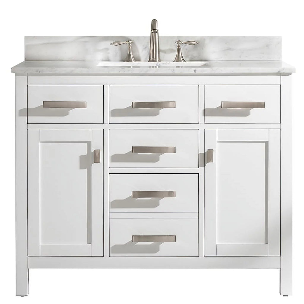 42" Single White Vanity I107924