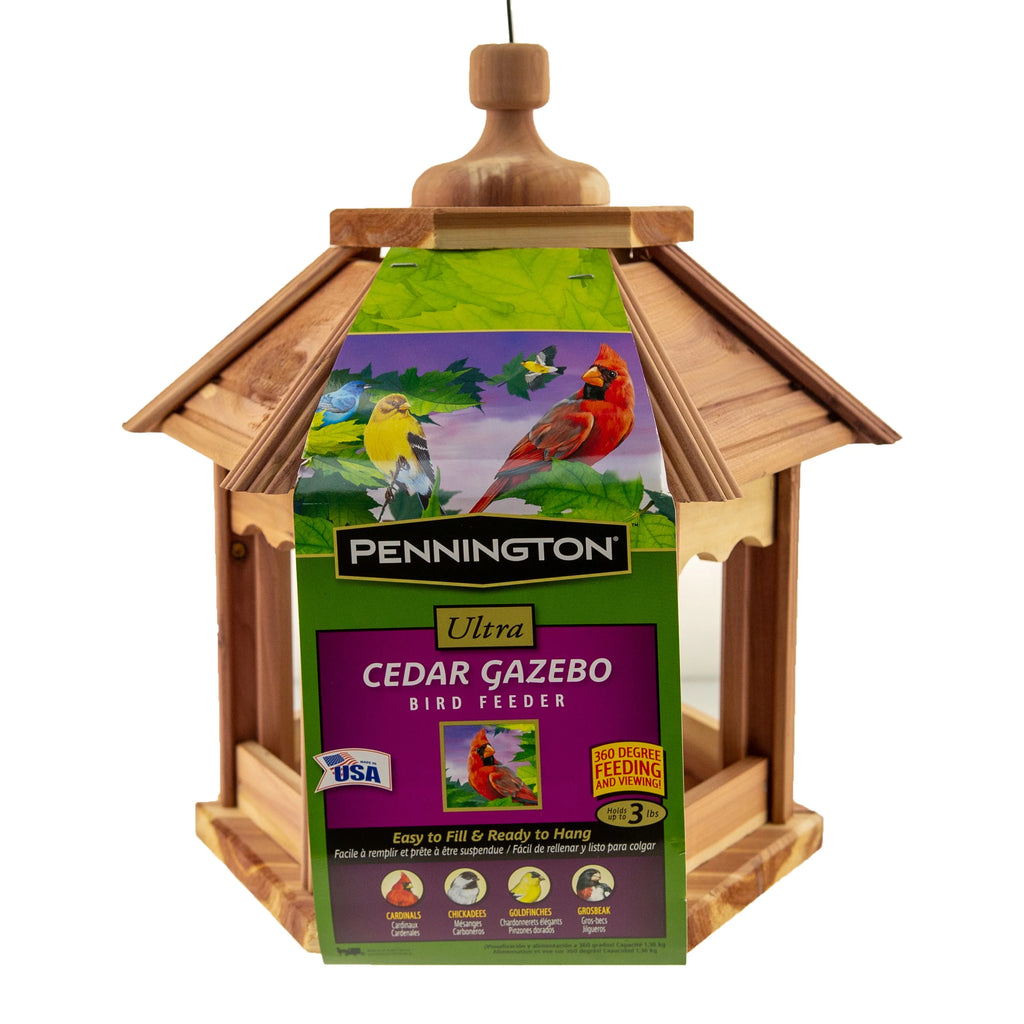 Cedar Gazebo Wild Bird Feeder R9518