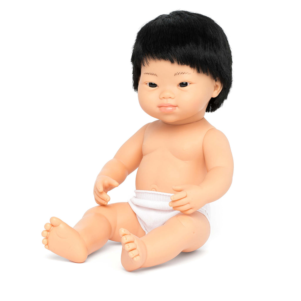 15" Anatomically Correct Asian Boy Baby Doll A6960