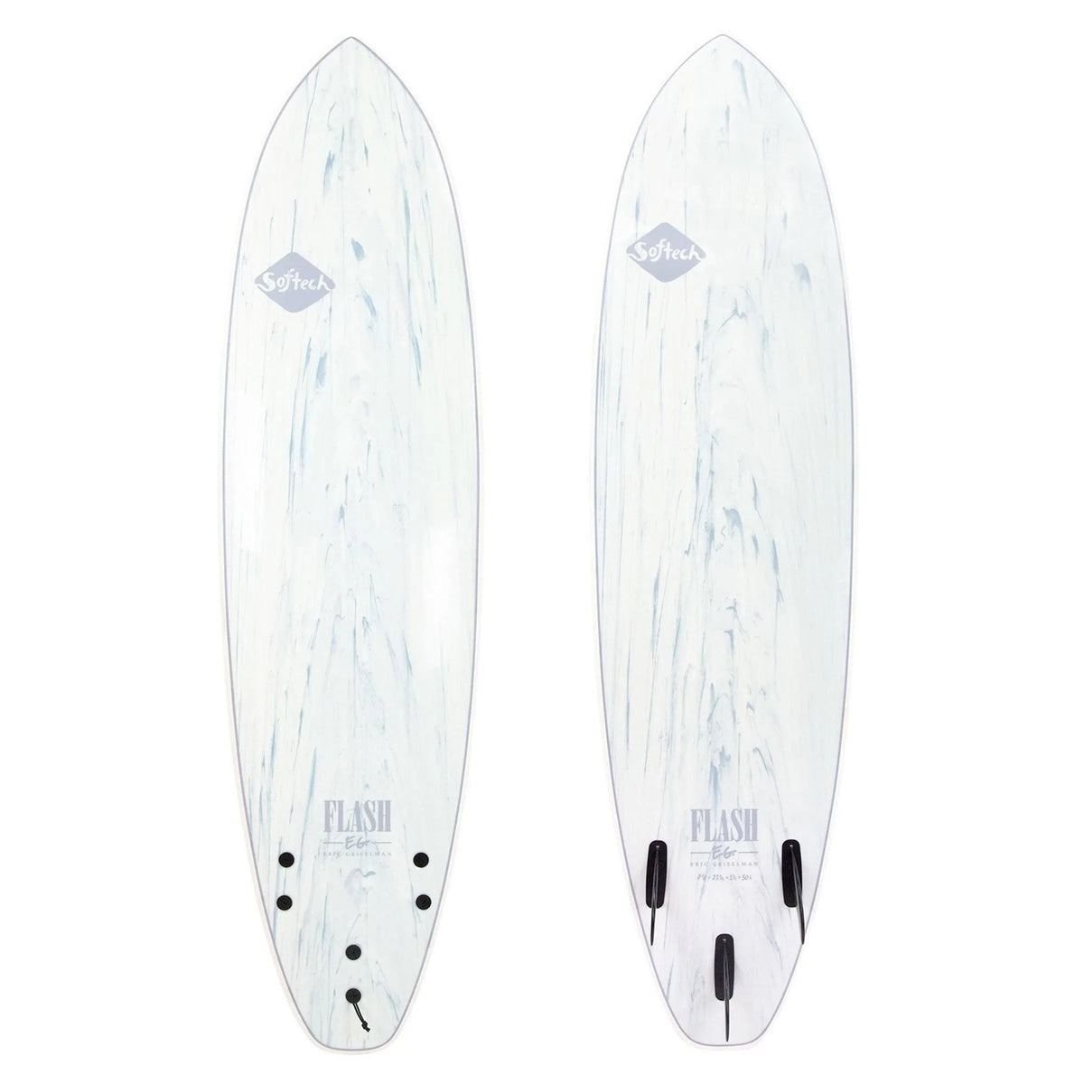 White Marble Soft Surfboard Q81988