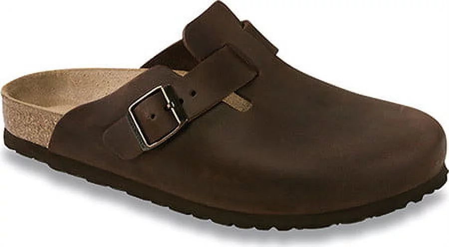 Oiled Leather Clogs S240