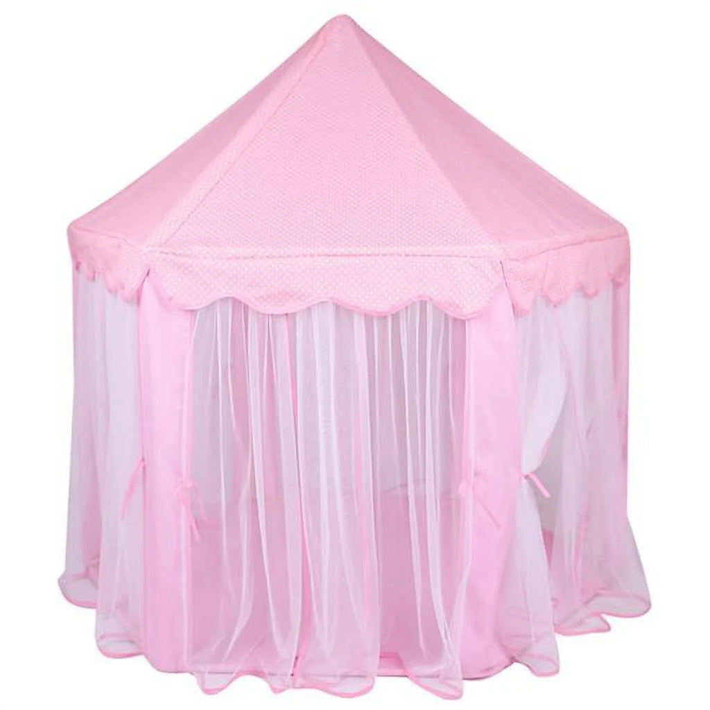 Princess Tent Large Playhouse Kids Castle Play Tent with Led Lamps V8012