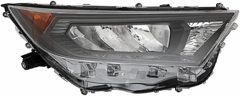 Passenger Side Headlight Lens and Housing for Toyota RAV4 2019-2022 S6363