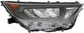 Passenger Side Headlight Lens and Housing for Toyota RAV4 2019-2022 S6363