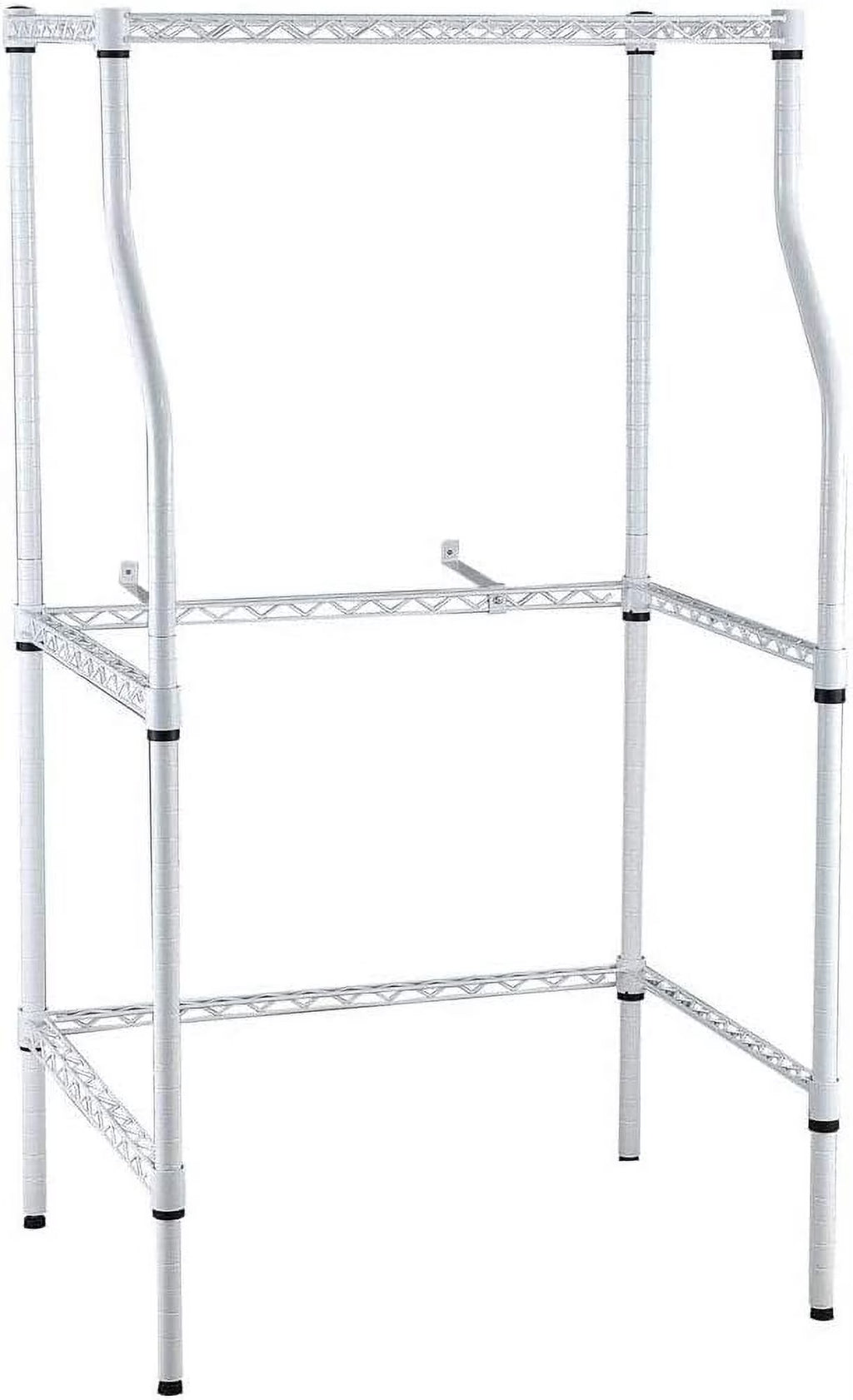 Laundry Sand, Space-Saving Washer-And-Dryer Rack, 23.6" D X 29.5" W X 53.1" H, White W747416