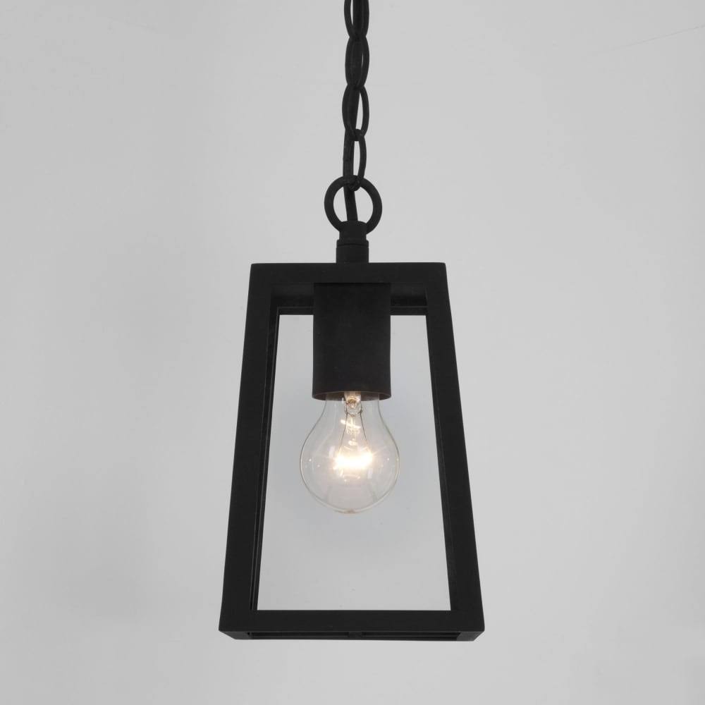 Black Outdoor Pendant Lantern Lighting G527705