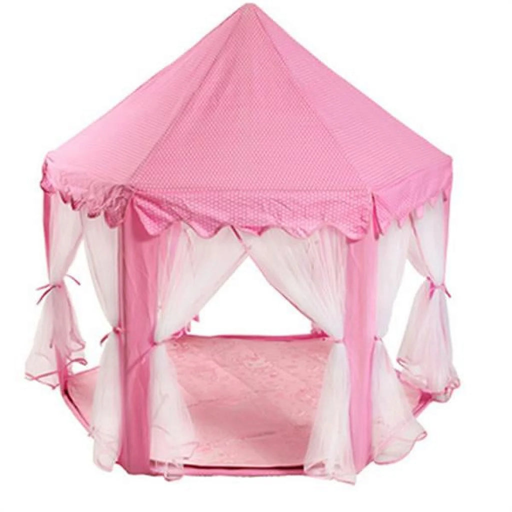 Princess Tent Large Playhouse Kids Castle Play Tent with Led Lamps V8012