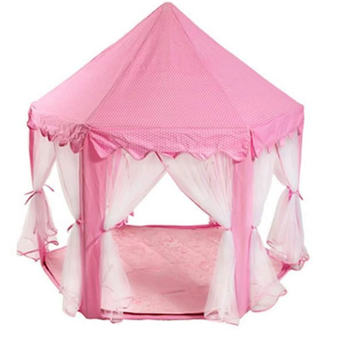 Princess Tent Large Playhouse Kids Castle Play Tent with Led Lamps V8012