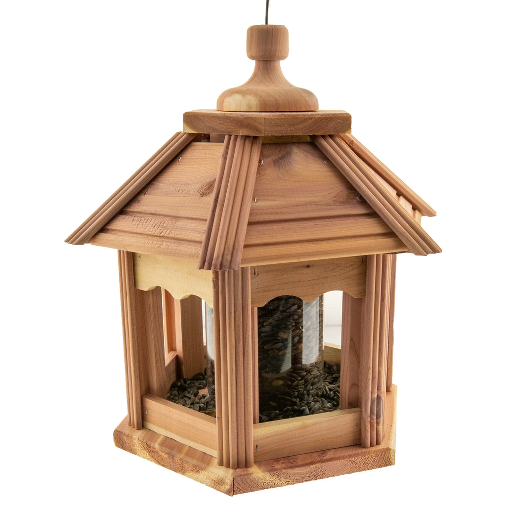 Cedar Gazebo Wild Bird Feeder R9518