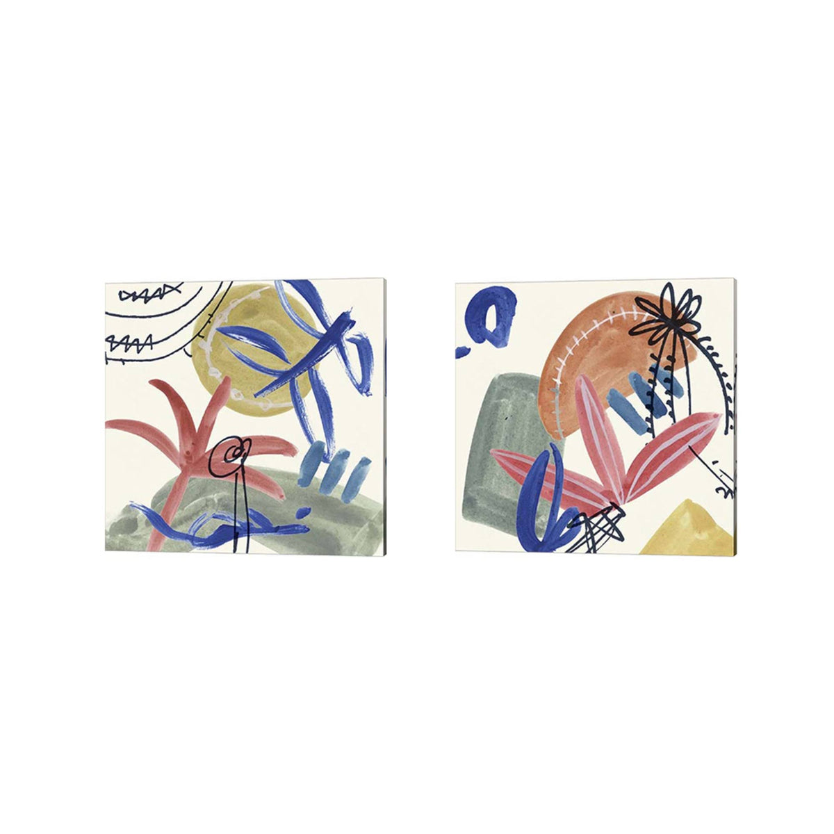 2-Piece Set Canvas Art G72628