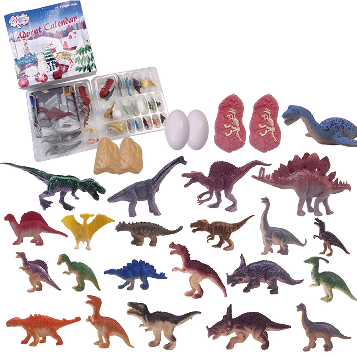Christmas Countdown Dinosaur Blind Box Toy Set K199