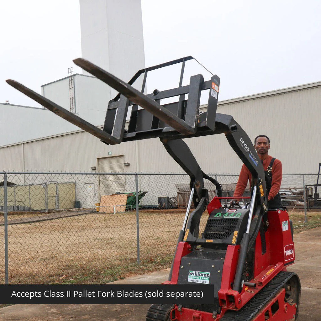 Mini Skid Steer Pallet Fork Attachment, 48" Fork Blades, 4,000 LB D834040