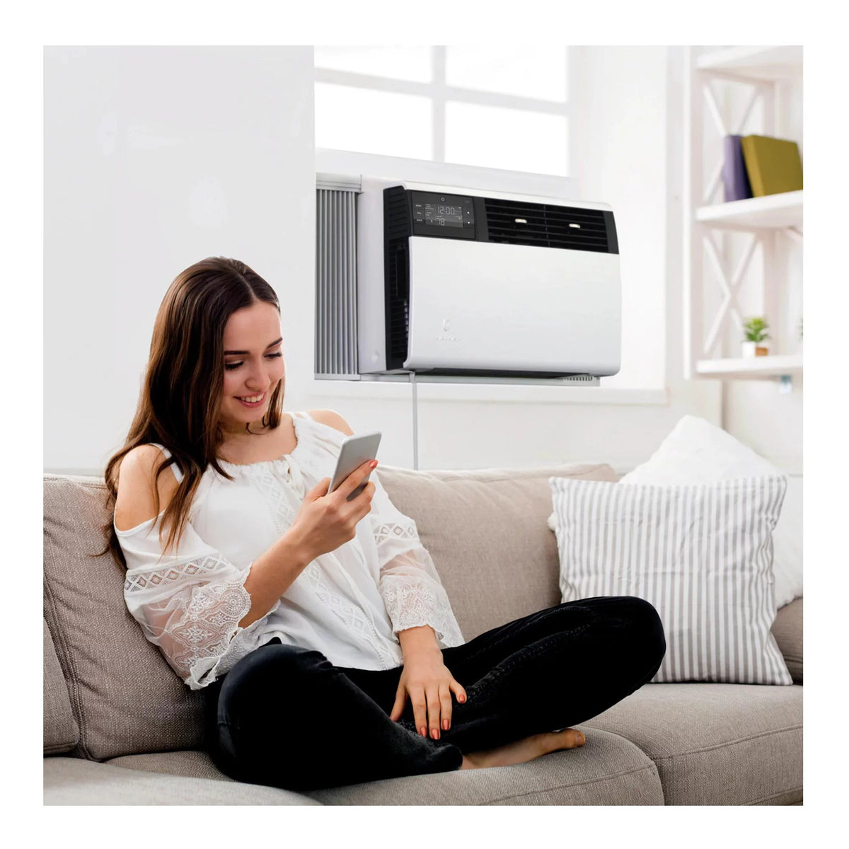 10,000 BTU Smart Wi-Fi Room Air Conditioner R906
