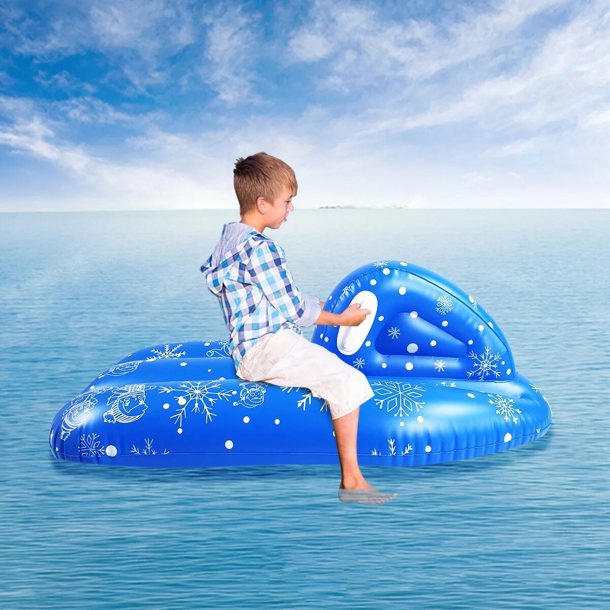 Inflatable Pool Water Float Swimming Ring W315751