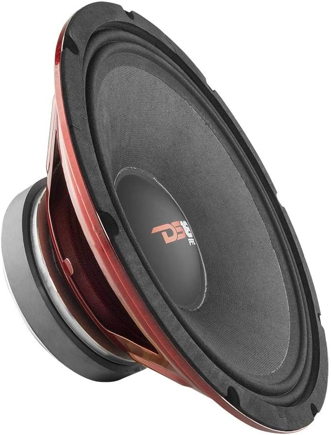 12 Midrange Red Steel Basket 900W Max 300W RMS 8 Ohms Car Speaker Y5404