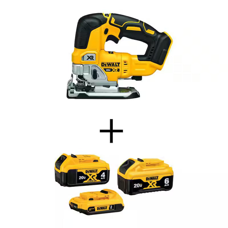 Cordless Brushless Jigsaw with 6.0Ah, 4.0Ah and 2.0Ah Batteries M6476