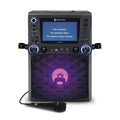 Black Bluetooth Karaoke System with Microphone X263947
