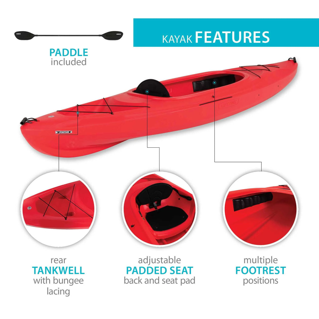 10 ft Sit-Inside Kayak H626
