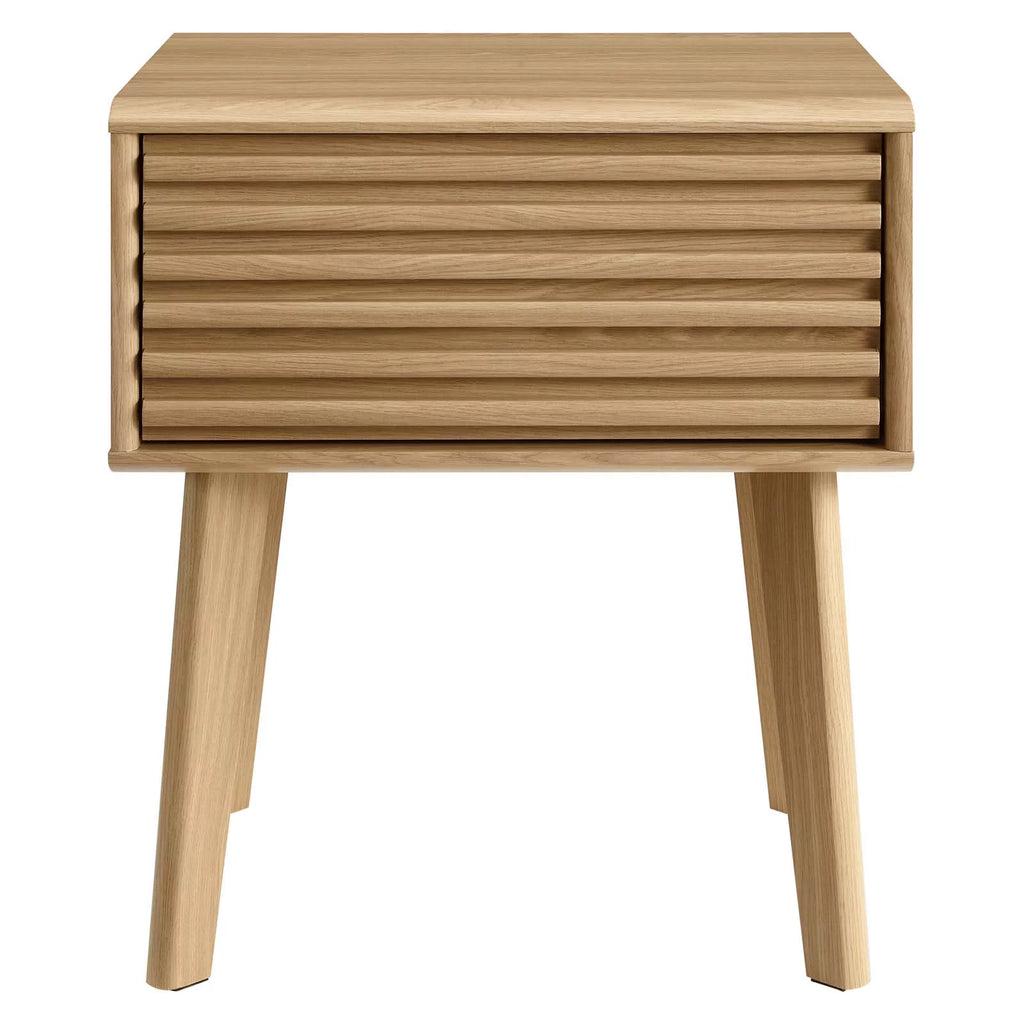 Oak End Table N523