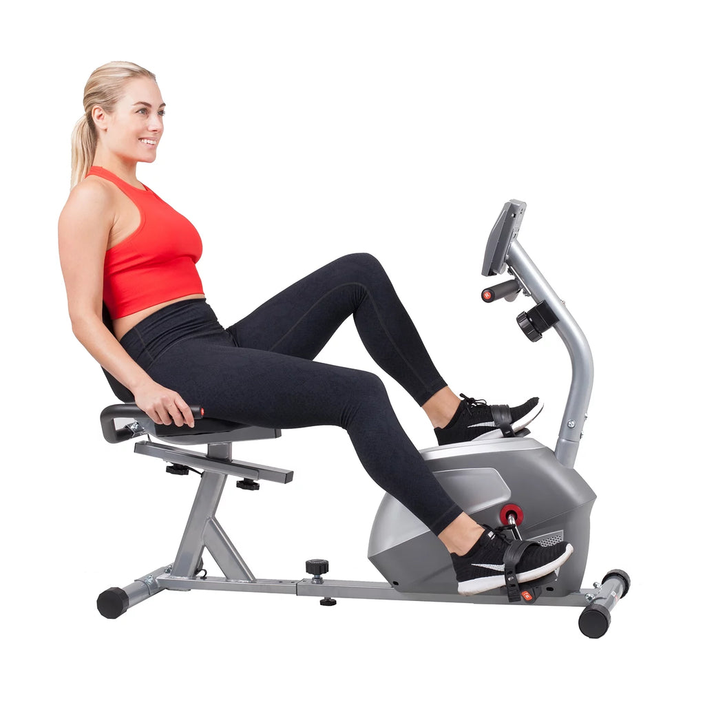 Magnetic Recumbent Bike with Heart Rate Monitor S754