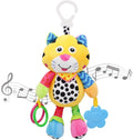 Tiger Baby Car Seat Toys with 24 Music and Teether E206657