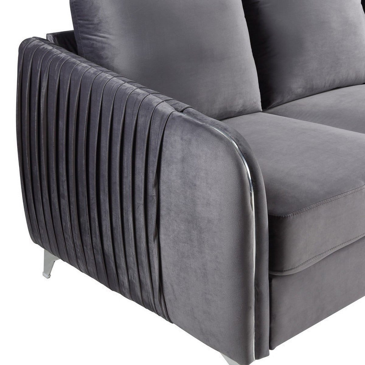 Channel-Quilted Sofa E6364