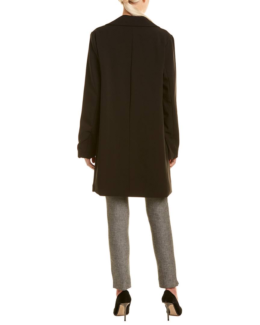 Black Xs Single-Breasted Coat U796272