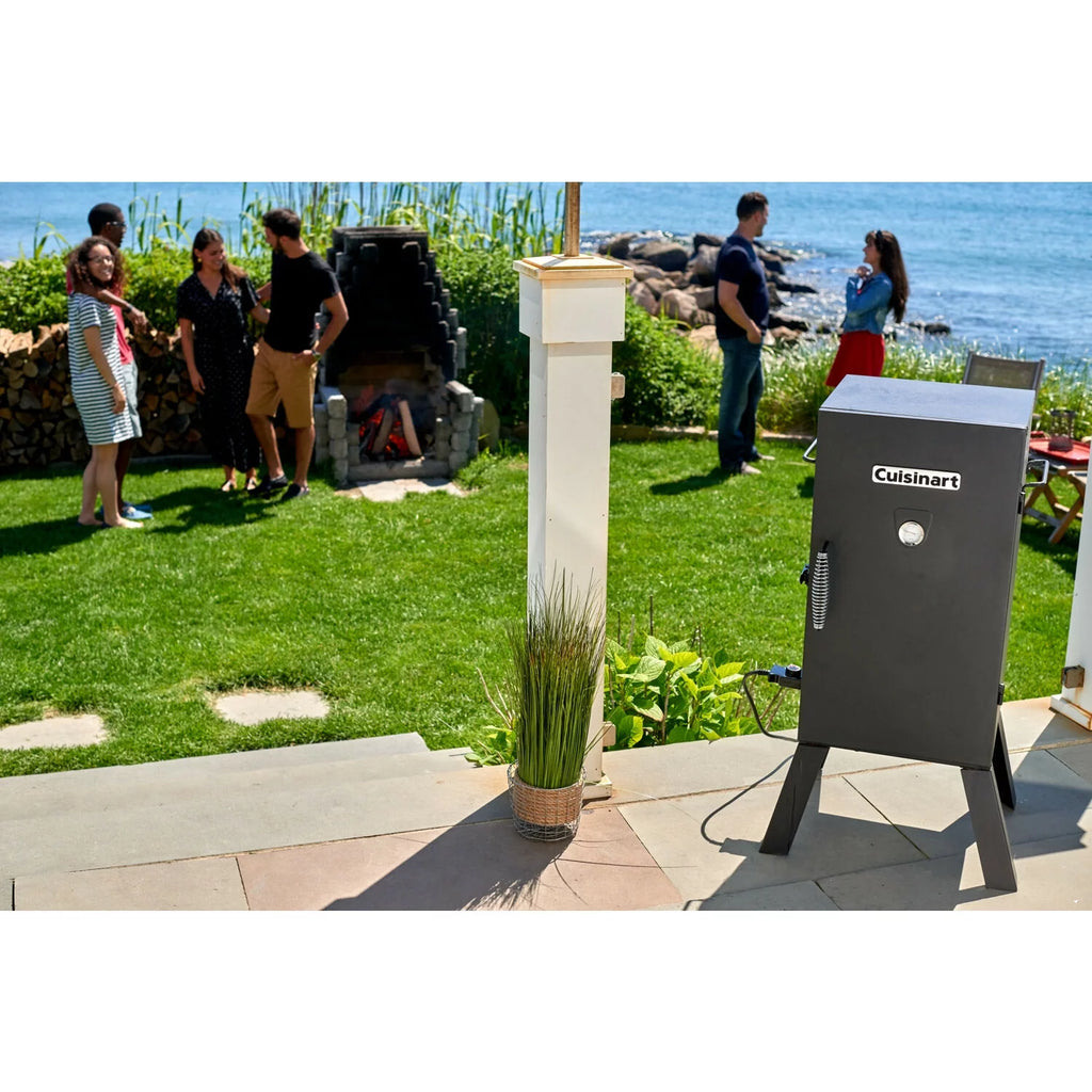 30-inch Vertical Analog Electric Outdoor Smoker, Black E5312