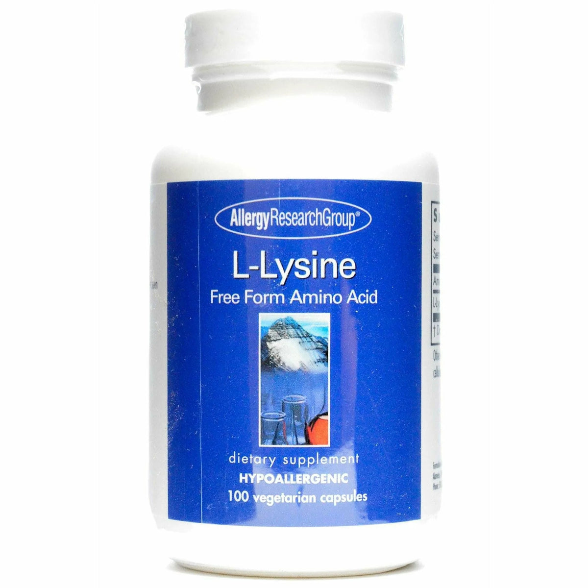 L-Lysine 500 mg 100 caps M580