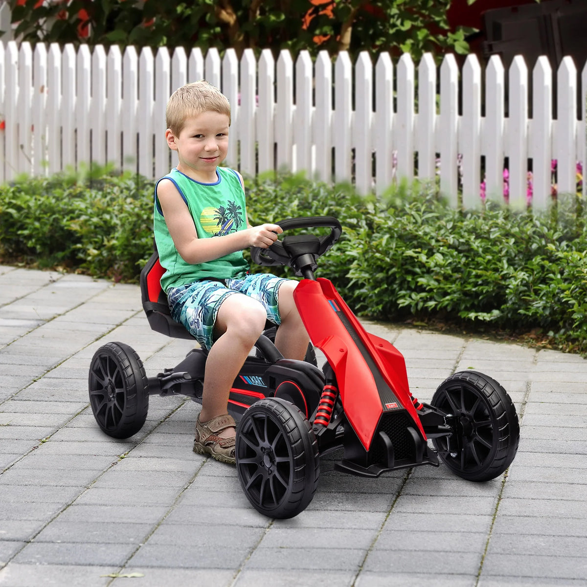 Kids Pedal Go Kart with Adjustable Seat R53109