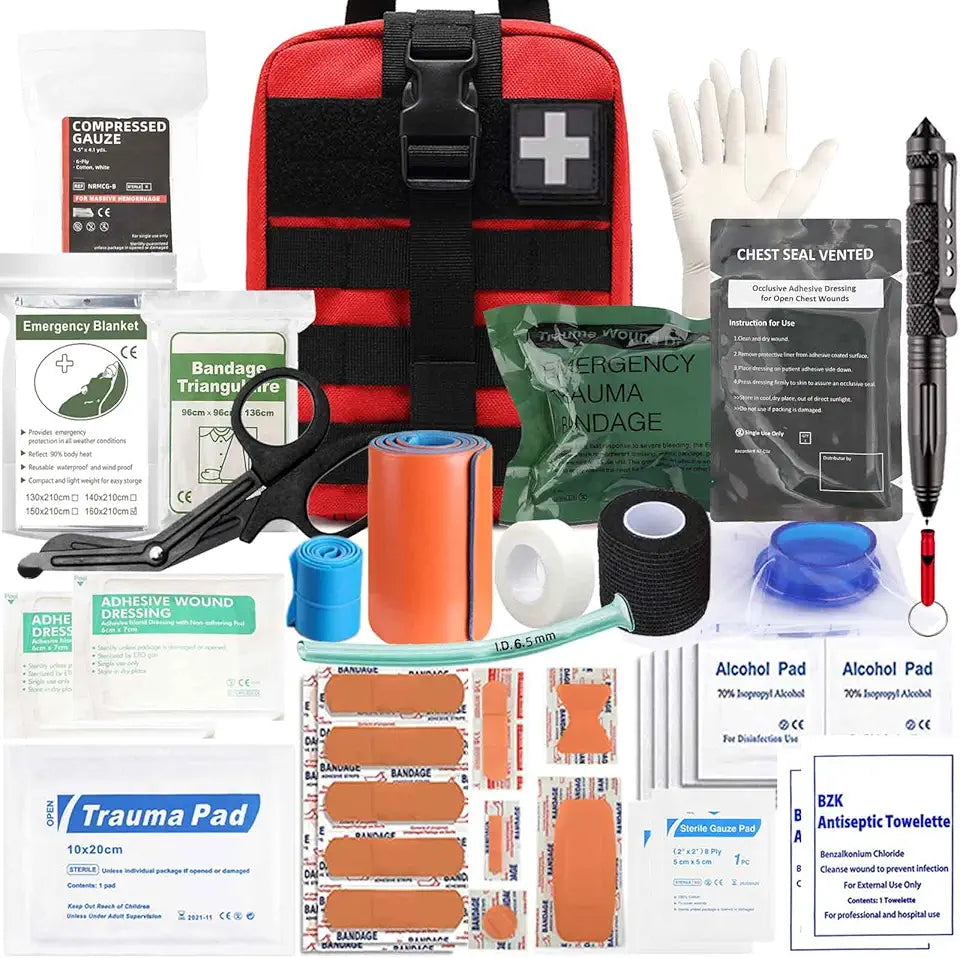 74 Piece Tactical First Aid Kit V88048