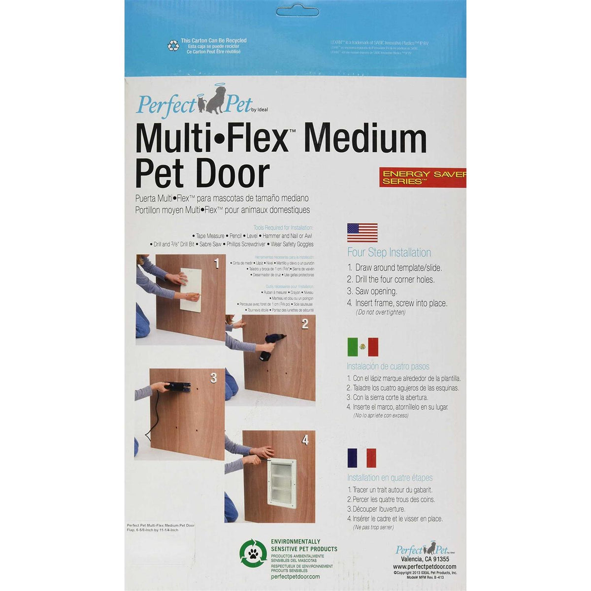 Multi-Flex Pet Door N6915