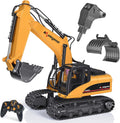 3 in 1 Remote Control Excavator with Metal Shovel, 15 Channel Construction Tractor R93693