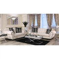 Beige Fabric 2-Piece Sofa Set R89638