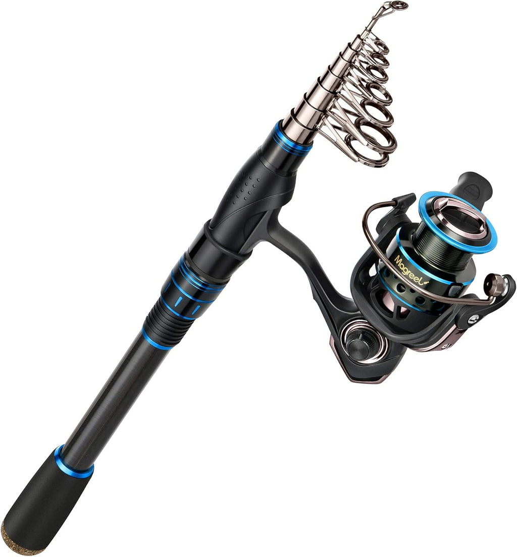 Carbon Fiber Telescopic Fishing Rod and Reel Combo N7013