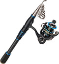 Carbon Fiber Telescopic Fishing Rod and Reel Combo N7013