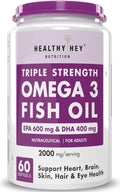 Omega 3 Fish Oil 60 Softgel Capsules Q56420