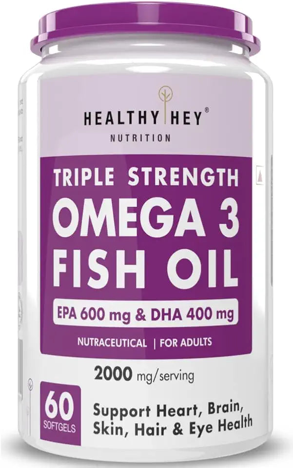 Omega 3 Fish Oil 60 Softgel Capsules Q56420
