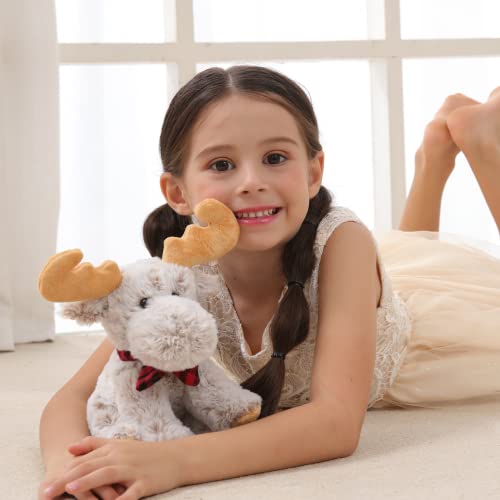 Gray Moose Plush Stuffed Animal M811015
