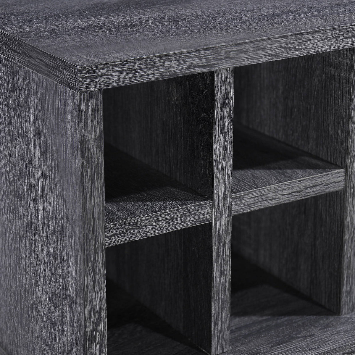 Bar Cabinet in Sonoma Gray Oak and Black A96935
