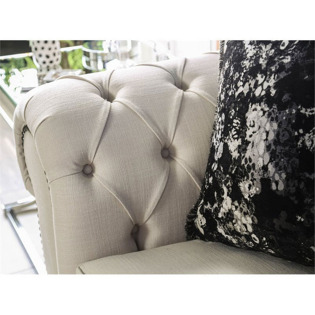 Beige Fabric 2-Piece Sofa Set R89638