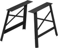 Black Metal Table Legs 2 PCS U90707