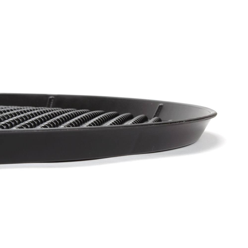 Charcoal Polypropylene Pizza Tray D3323