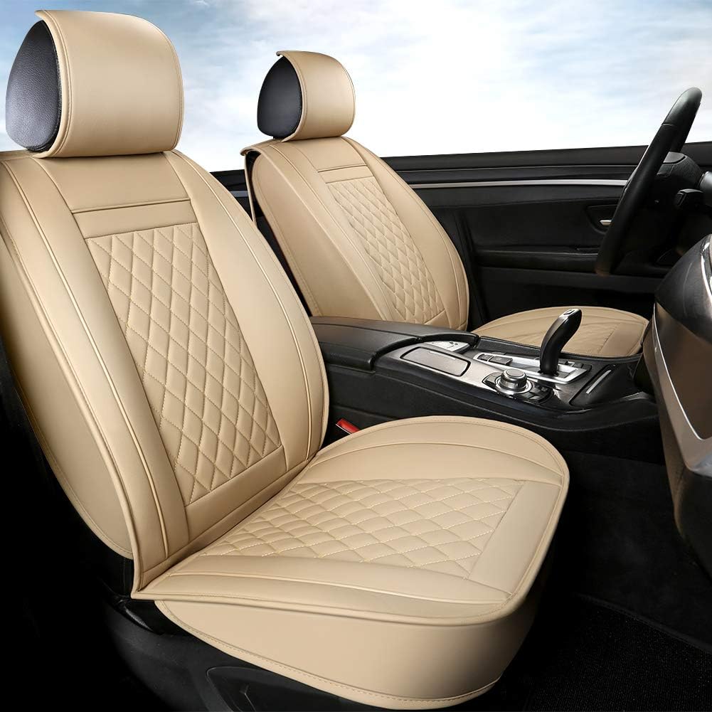 Beige Front Car Seat Covers R18403