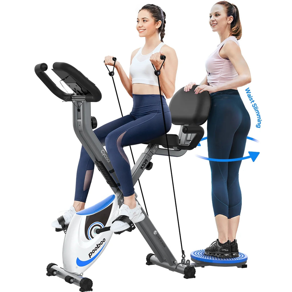 Folding Exercise Bike 300 lbs H966